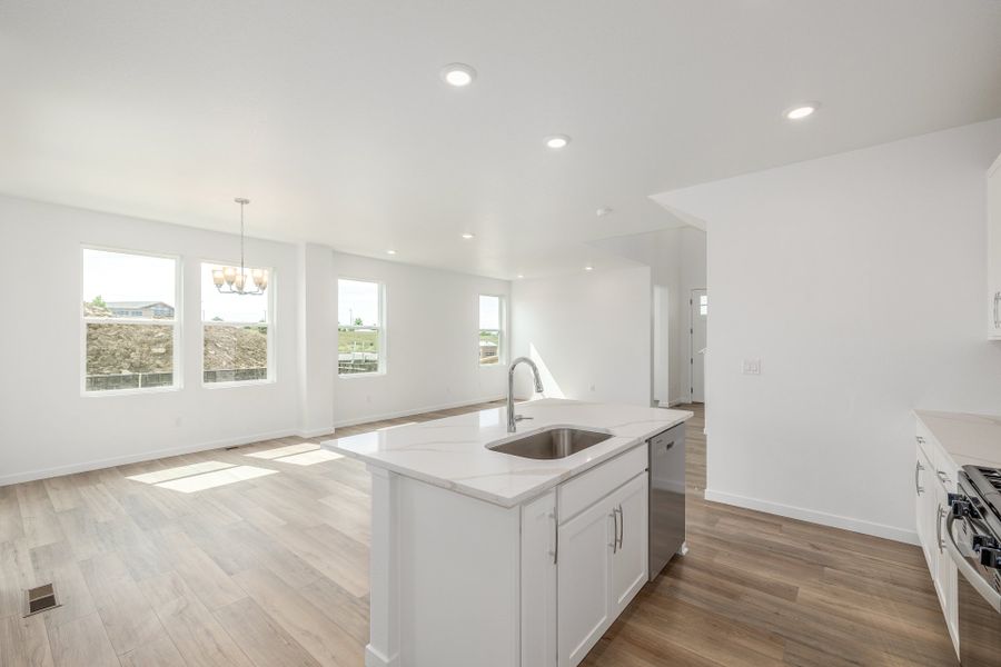 Furnished interior view inside a new home in Arras Park, Thornton (Image 8).