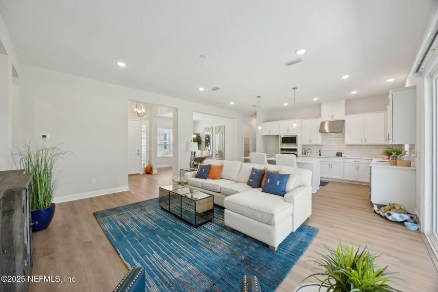 Furnished interior view inside a new home in Katie Cove, Jacksonville (Image 19).