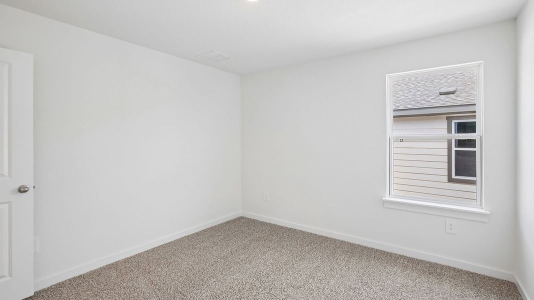 Spacious, unfurnished interior of a new home in Trails at Wildhorse, Austin (Image 34). Spacious, unfurnished interior of a new home in Trails at Wildhorse, Austin (Image 34).
