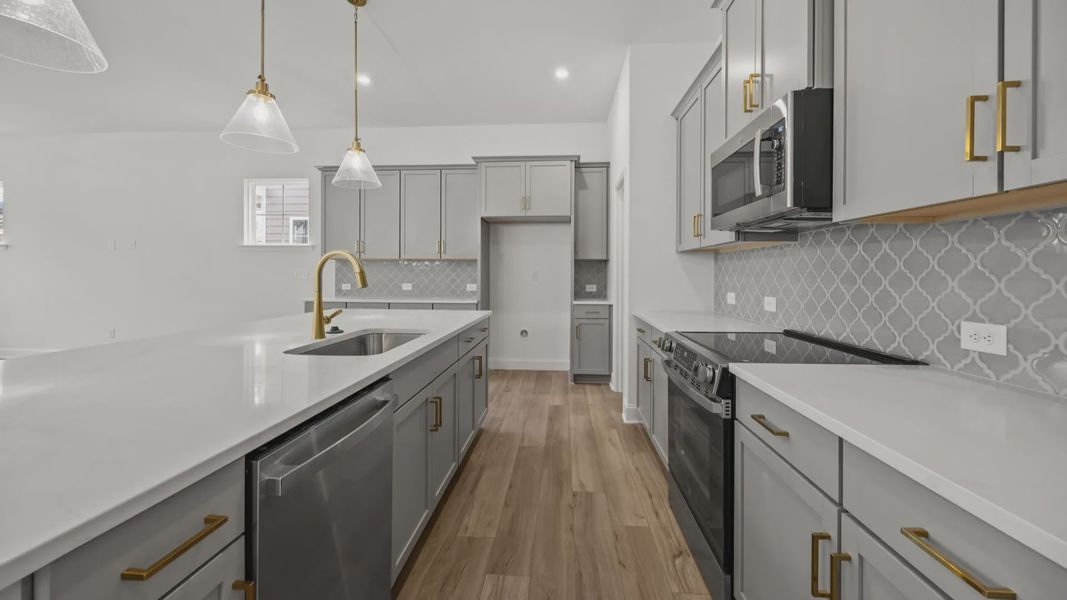 The Brentwood by DRB Homes at Miller Farm in Charlotte NC - Kitchen