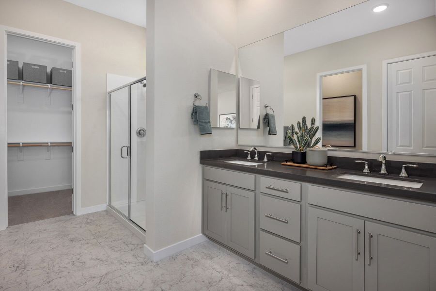 Representative furnished interior of a home built from the Copper by Mattamy Homes in Empire Pointe, Queen Creek (Image 10).