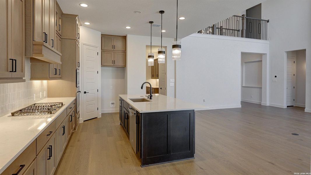 Furnished interior view inside a new home in Esperanza, Boerne (Image 9).