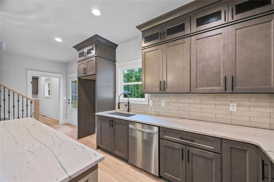 Furnished interior view inside a new home in , Monroe (Image 17).