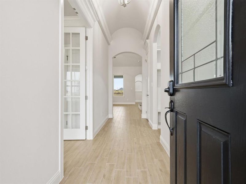 Spacious, unfurnished interior of a new home in , Godley (Image 22). Spacious, unfurnished interior of a new home in , Godley (Image 22).