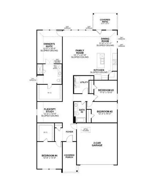 2D floor plan layout of this home in Ambrose, La Marque, TX (Image 3). 2D floor plan layout of this home in Ambrose, La Marque, TX (Image 3).