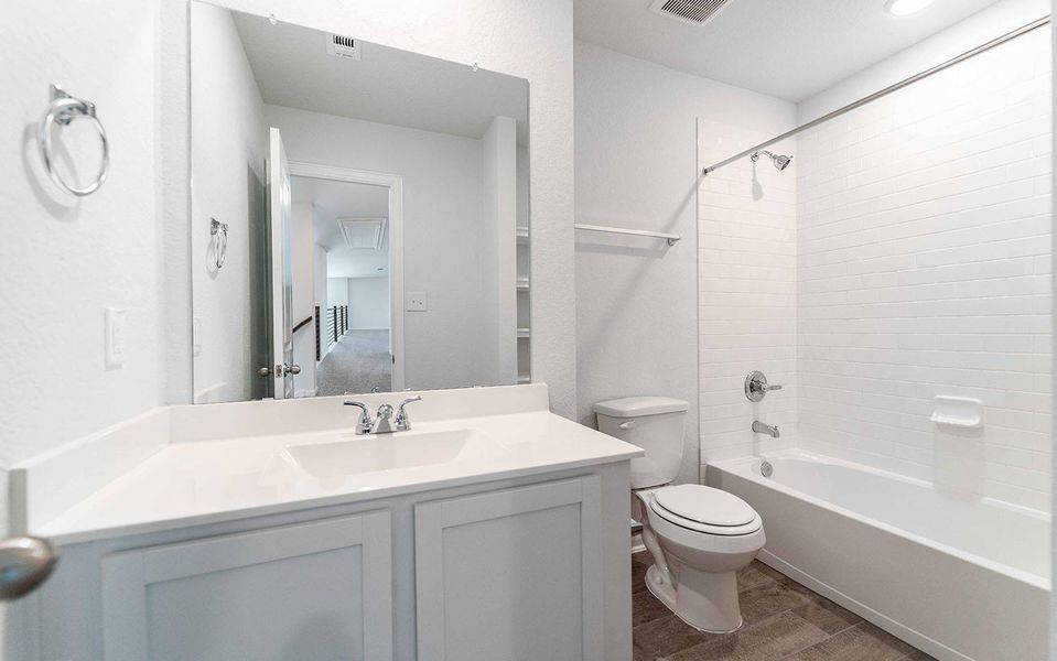 Furnished interior view inside a new home in Swenson Heights, Seguin (Image 4).