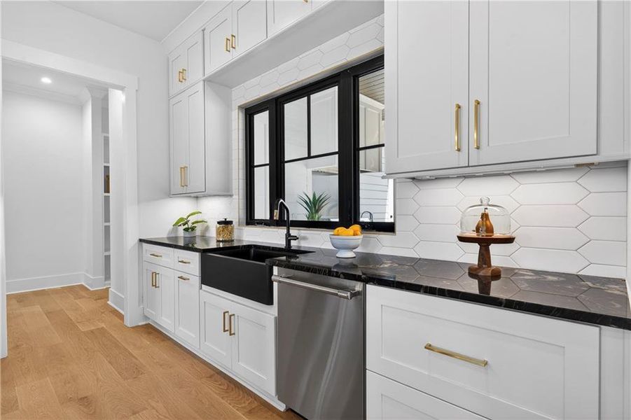 Furnished interior view inside a new home in , White Plains (Image 18).