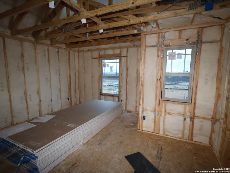 In-progress construction of a new home in Mesquite Ridge, San Antonio, TX (Image 31).