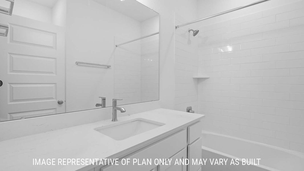 Representative furnished interior of a home built from the Berkshire by D.R. Horton in The Woods, Lumberton (Image 14). Representative furnished interior of a home built from the Berkshire by D.R. Horton in The Woods, Lumberton (Image 14).