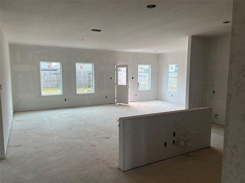 In-progress construction of a new home in Colony at Pinehurst, Pinehurst, TX (Image 8). In-progress construction of a new home in Colony at Pinehurst, Pinehurst, TX (Image 8).