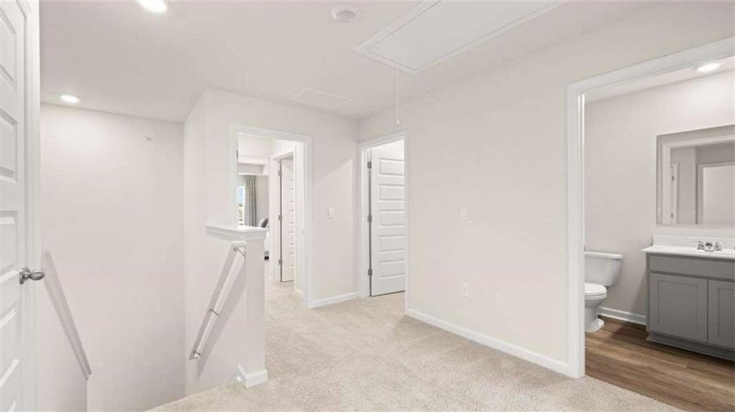 Spacious, unfurnished interior of a new home in Echo Glen, Stockbridge (Image 22).