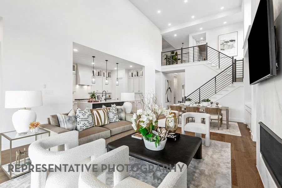 Furnished interior view inside a new home in Kresston, Montgomery (Image 23).