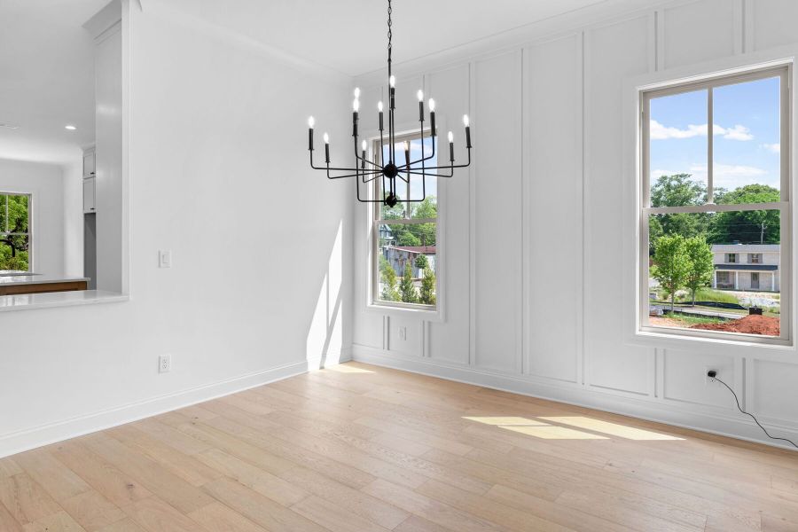 Spacious, unfurnished interior of a new home in Overlook at Gin Property, Senoia (Image 14).