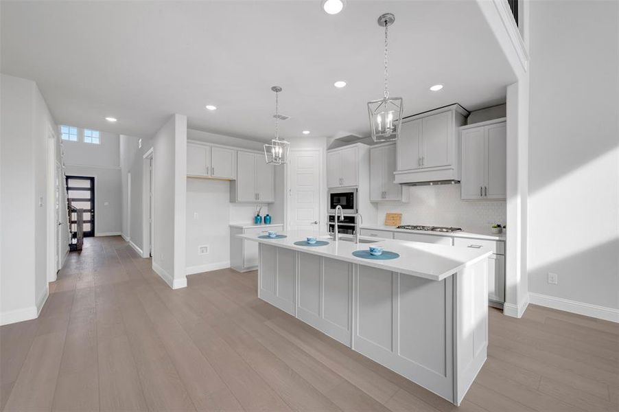 Furnished interior view inside a new home in Aster Park, McKinney (Image 15).