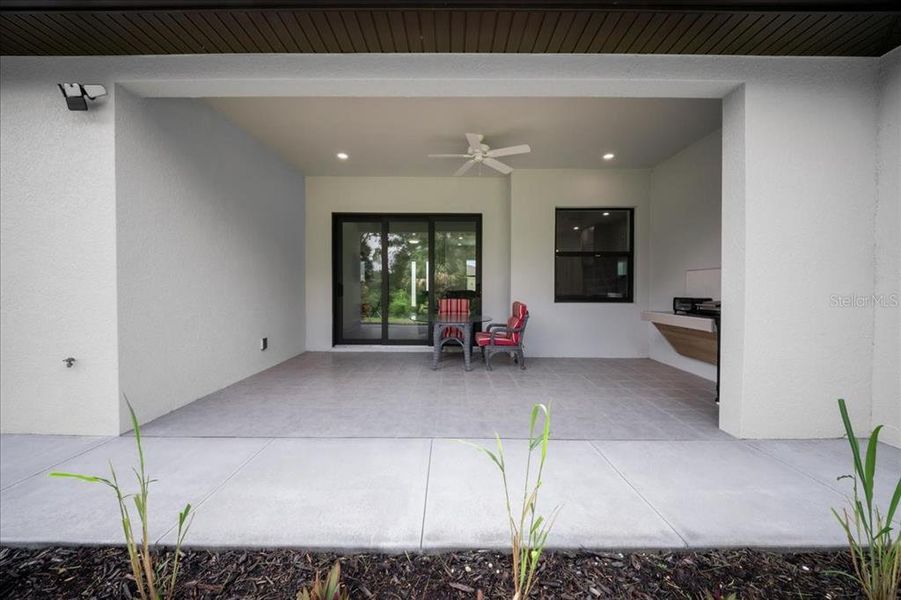 Exterior details and patio area of a home in , North Port (Image 40). Exterior details and patio area of a home in , North Port (Image 40).