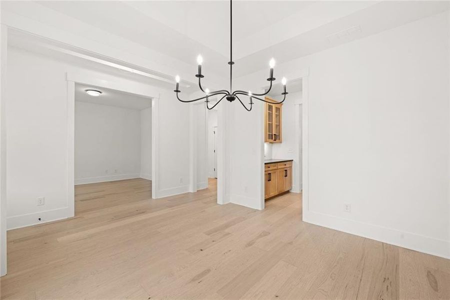 Spacious, unfurnished interior of a new home in Soleil Belmont Park, Canton (Image 35).