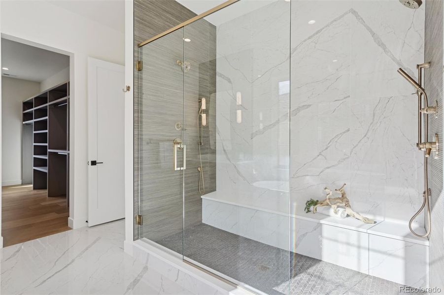 Furnished interior view inside a new home in , Denver (Image 10).