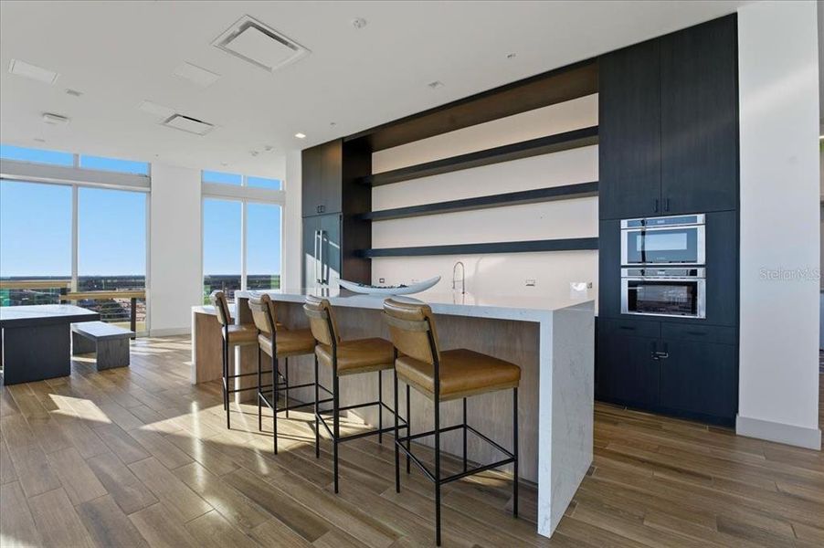 Furnished interior view inside a new home in , St. Petersburg (Image 42).