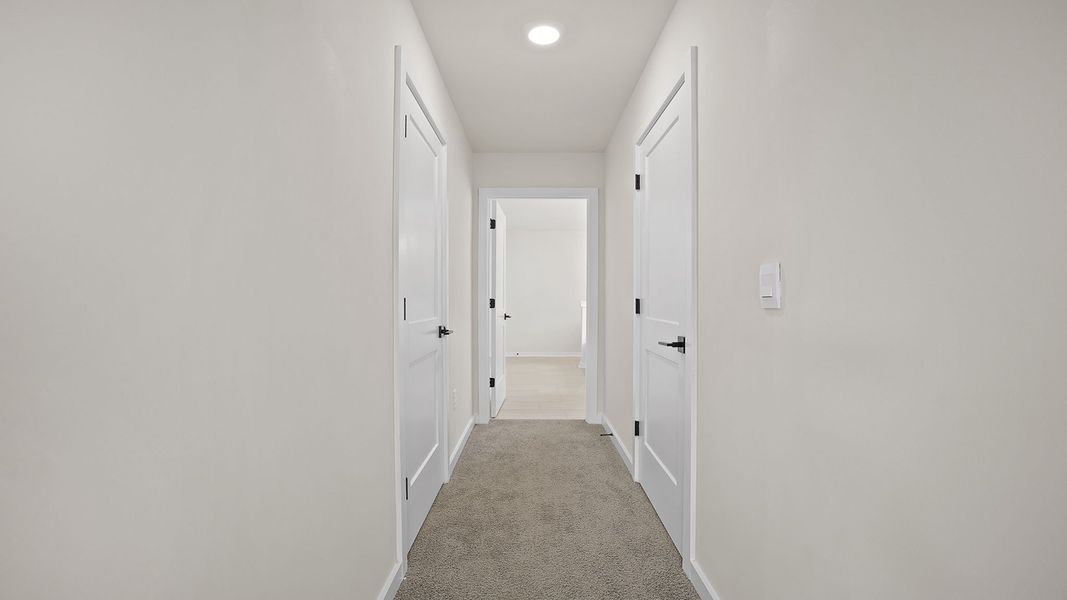 Spacious, unfurnished interior of a new home in Adams Glen, Greenville (Image 30).