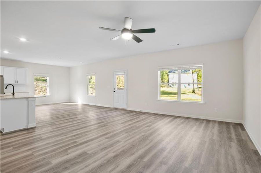 Spacious, unfurnished interior of a new home in , Buford (Image 17).