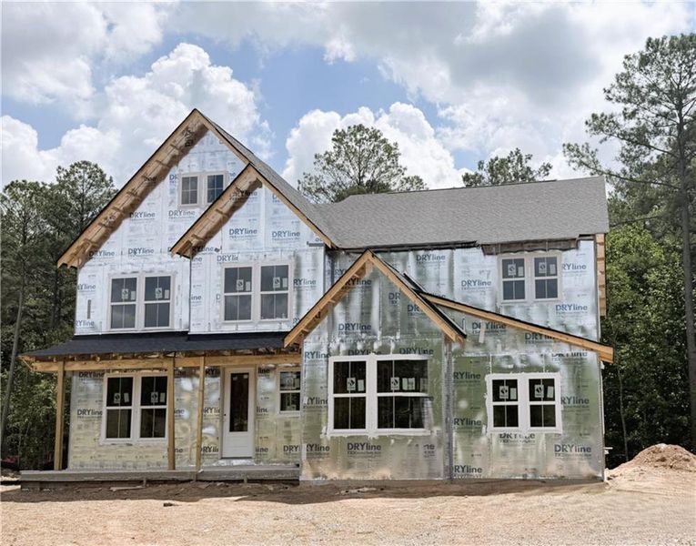 In-progress construction of a new home in Woodberry, Canton, GA (Image 5). In-progress construction of a new home in Woodberry, Canton, GA (Image 5).