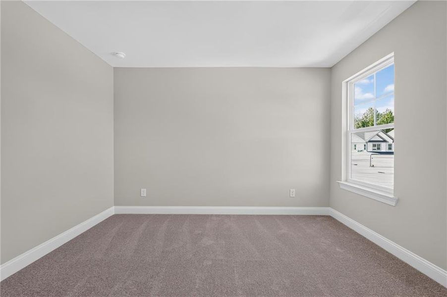 Spacious, unfurnished interior of a new home in Villas at Dawsonville, Dawsonville (Image 47). Spacious, unfurnished interior of a new home in Villas at Dawsonville, Dawsonville (Image 47).