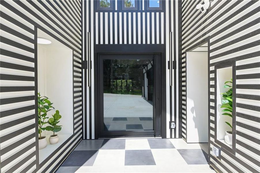 Exterior details and patio area of a home in , Hoschton (Image 4).