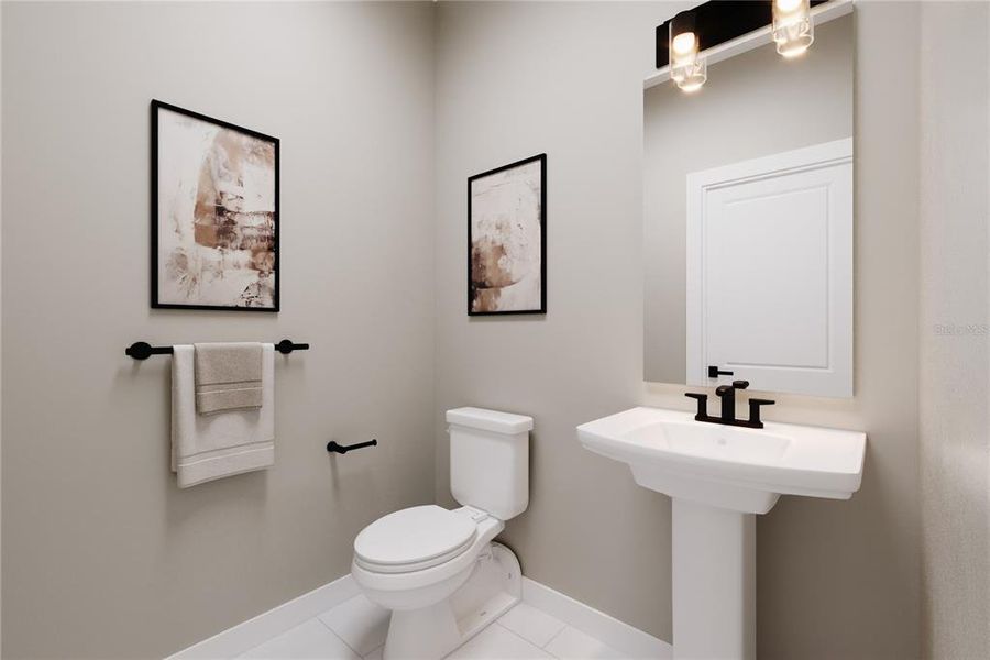 Furnished interior view inside a new home in Lake Mattie Preserve Estates, Auburndale (Image 8).