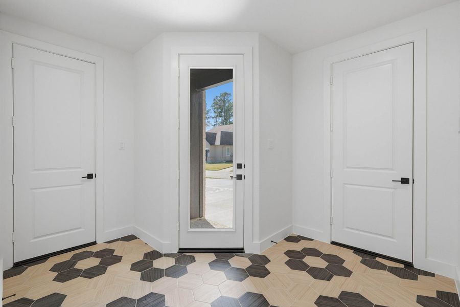 Spacious, unfurnished interior of a new home in Mostyn Manor Reserve, Magnolia (Image 39). Spacious, unfurnished interior of a new home in Mostyn Manor Reserve, Magnolia (Image 39).