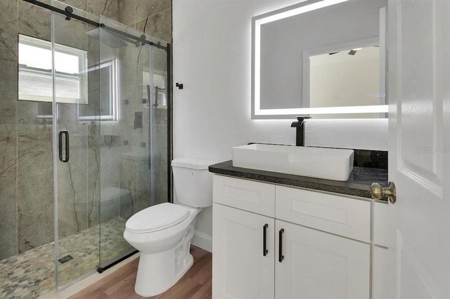 Furnished interior view inside a new home in , Daytona Beach (Image 9).