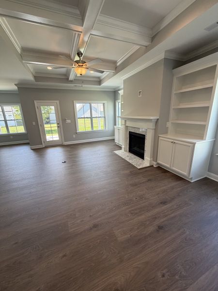 Spacious, unfurnished interior of a new home in The Villas at Langston Farms, Winterville (Image 7).
