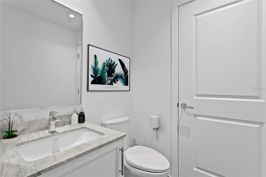 Furnished interior view inside a new home in , Tampa (Image 51).