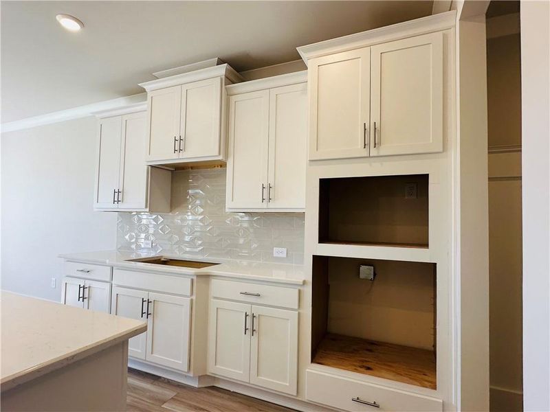 Close-up of interior finishes inside a home in Summerlin, Winder (Image 15).