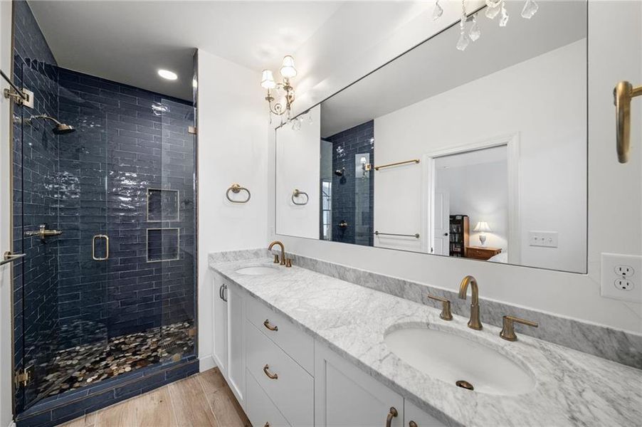 Furnished interior view inside a new home in Summerhill, Atlanta (Image 17).