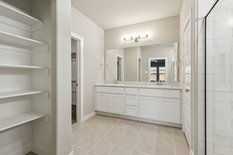 Primary Bathroom in the Emmy II home plan by Trophy Signature Homes - REPRESENTATIVE PHOTO Primary Bathroom in the Emmy II home plan by Trophy Signature Homes - REPRESENTATIVE PHOTO