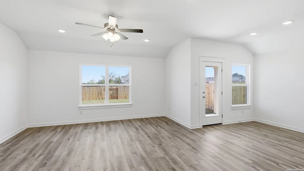 Spacious, unfurnished interior of a new home in Cloud Country, New Braunfels (Image 12). Spacious, unfurnished interior of a new home in Cloud Country, New Braunfels (Image 12).