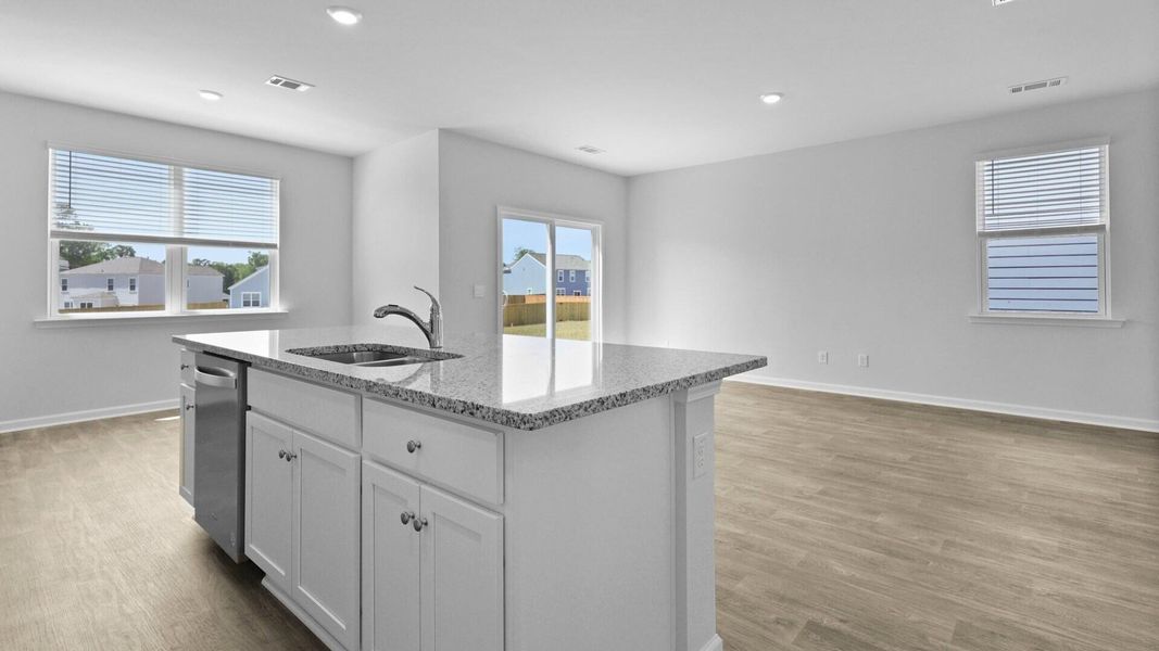 Furnished interior view inside a new home in Lakeview at Kitfield, Moncks Corner (Image 4).