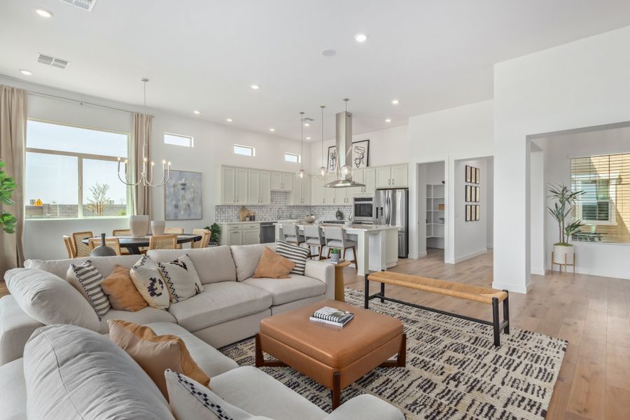 Representative furnished interior of a home built from the The Retreat - Sanctuary by Scott Communities in The Retreat at Rancho Cabrillo, Peoria (Image 12).