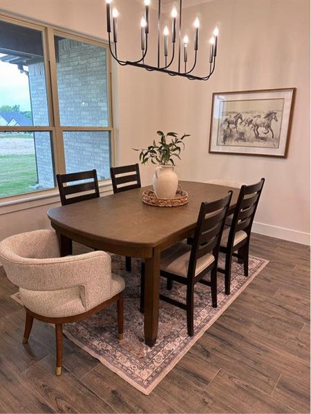 Furnished interior view inside a new home in , Weatherford (Image 10).