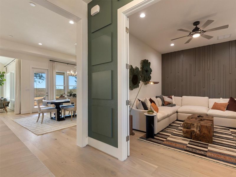 Furnished interior view inside a new home in , Smithville (Image 24).