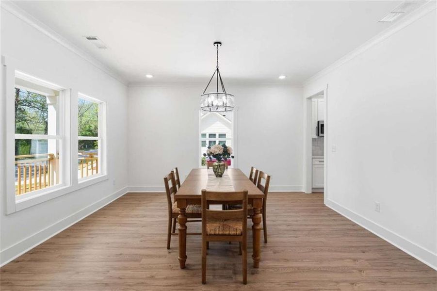 Furnished interior view inside a new home in , Covington (Image 19). Furnished interior view inside a new home in , Covington (Image 19).