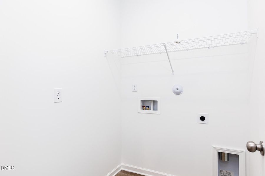 laundry room on main level