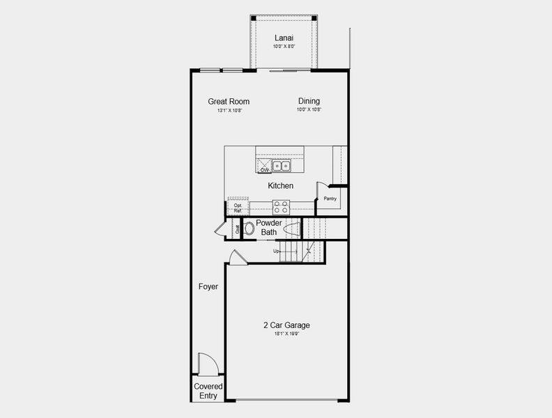 2D floor plan layout for the Bellflower by Taylor Morrison in Cherry Elm at SilverLeaf, St. Augustine, FL (Image 5). 2D floor plan layout for the Bellflower by Taylor Morrison in Cherry Elm at SilverLeaf, St. Augustine, FL (Image 5).