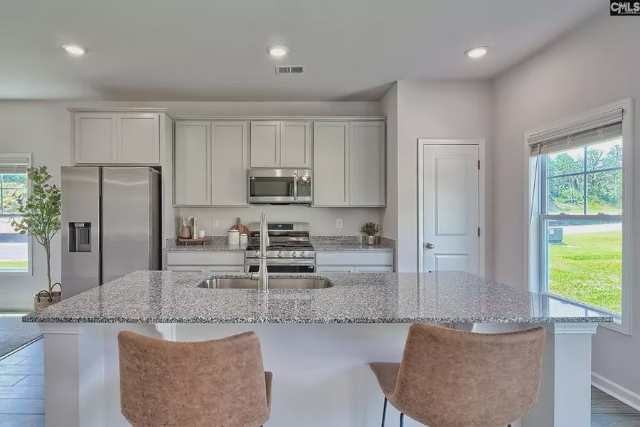 Furnished interior view inside a new home in Emanuel Creek, West Columbia (Image 12).