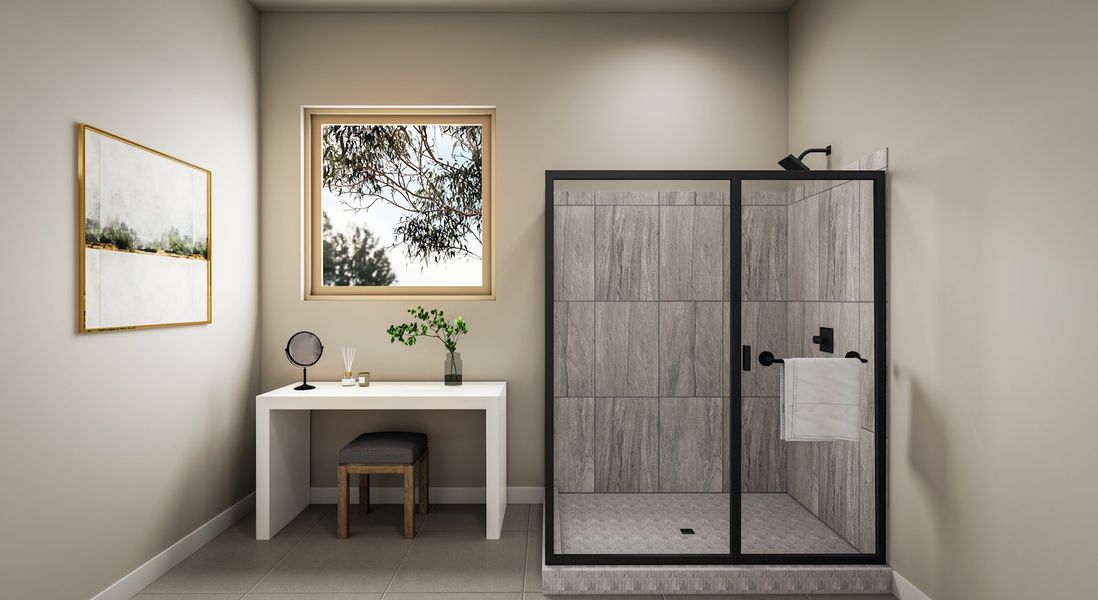 Representative furnished interior of a home built from the Dahlia Plan 5006 by Tri Pointe Homes in Soleo, San Tan Valley (Image 9).