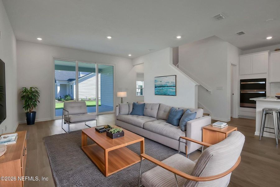 Furnished interior view inside a new home in Hyland Trail, Green Cove Springs (Image 15).