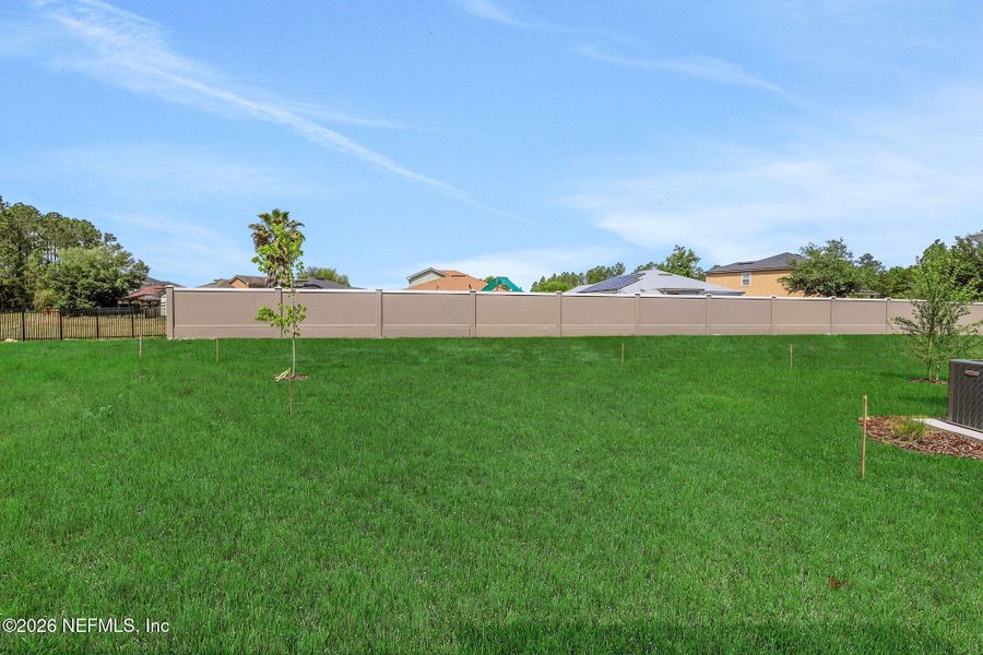 Exterior details and patio area of a home in Diamond Springs, Jacksonville (Image 24).