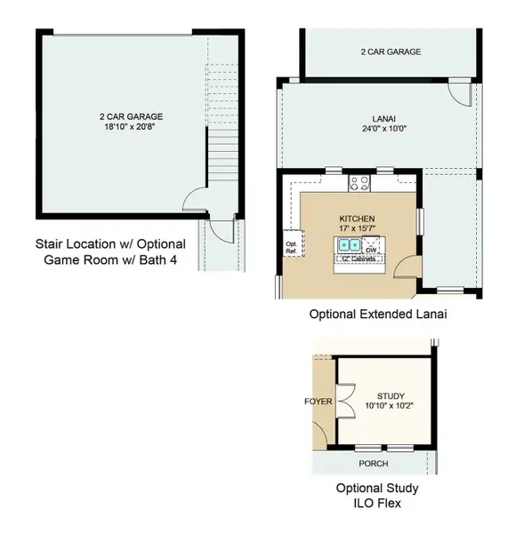 2D floor plan layout of this home in Center Lake Ranch Community Group Page, St. Cloud, FL (Image 4). 2D floor plan layout of this home in Center Lake Ranch Community Group Page, St. Cloud, FL (Image 4).