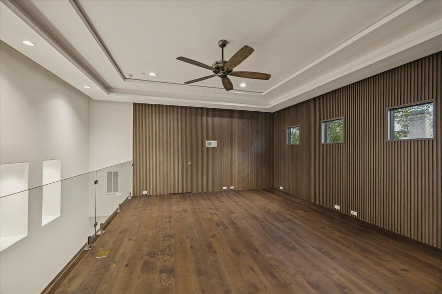 Situated in the south wing, this versatile flex space offers endless possibilities to serve as a home office, private gym, craft room, or any custom space that suits your lifestyle. Situated in the south wing, this versatile flex space offers endless possibilities to serve as a home office, private gym, craft room, or any custom space that suits your lifestyle.