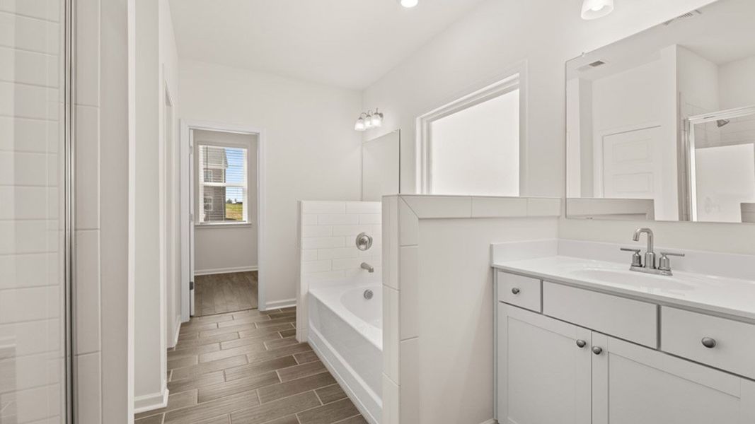 Furnished interior view inside a new home in Wildwood, Covington (Image 9).